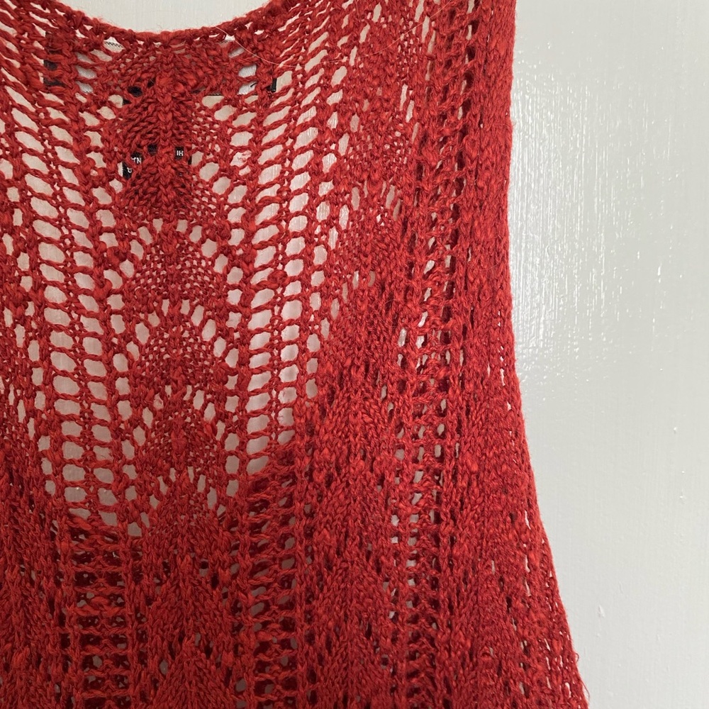 Rust Knit Tank - Picture 3 of 3